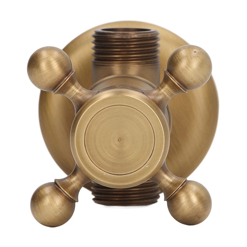 Angle Valve Vintage Style Brass High Hardness Good Sealing Cold