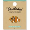 World Shoji 106836 Aquatic Pin Badge Clownfish