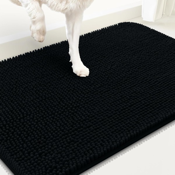 OLANLY Indoor Door Mat, 20"x30" Non-Slip Absorbent, Mud Mat for