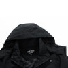Aagetenar Men's Waterproof Rain Jacket Lightweight Mountain Sports Outdoor Trench