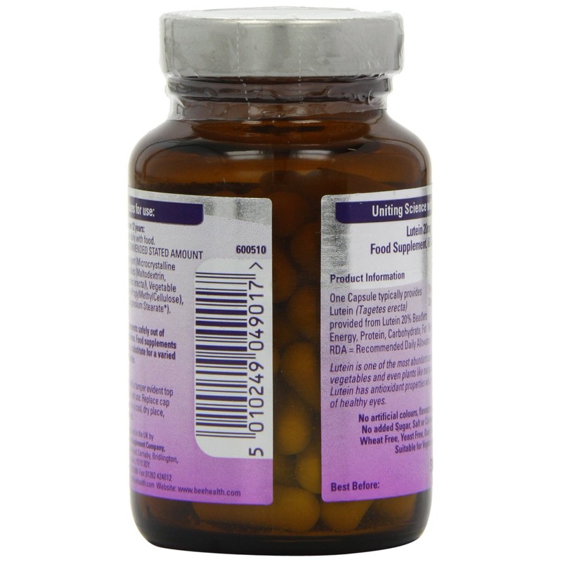 FSC 20mg Lutein - Pack of 60 Capsules