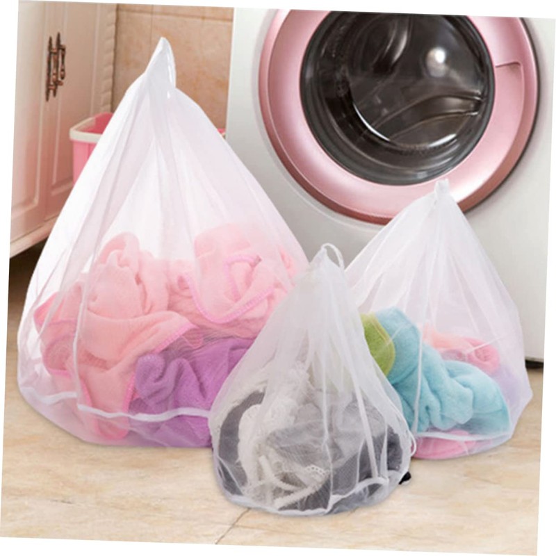 SOESFOUFU Laundry Hamper Liner Mesh Bag for Laundry Large Hampers