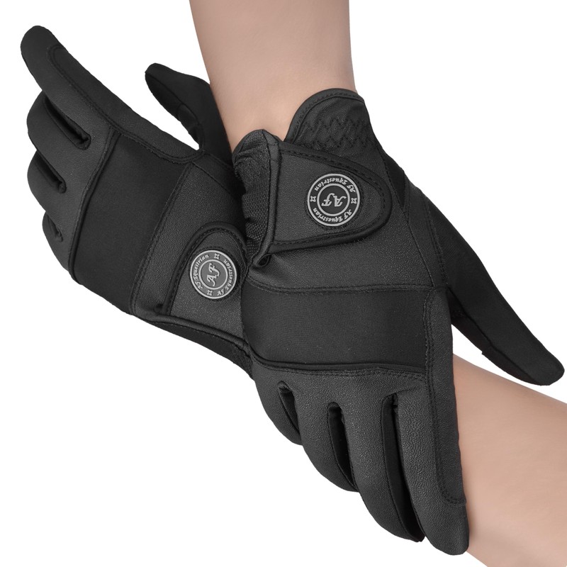 AF EQUESTRIAN Ladies Horse Riding Gloves – Lightweight, Touchscreen Compatible,