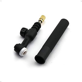 WeldingCity 125-amp Air-cooled TIG Welding Torch Body WP-9FV (Flexible-head with Gas Valve) with Handle for Weldcraft Lincoln Miller ESAB CK