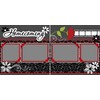 HOMECOMING - Premade Scrapbook Pages - EZ Layout 2195