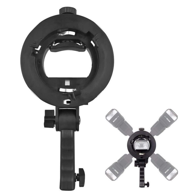 ANGEEK Photography Accessories Handheld Grip S-Type Flash Bracket Bowens S