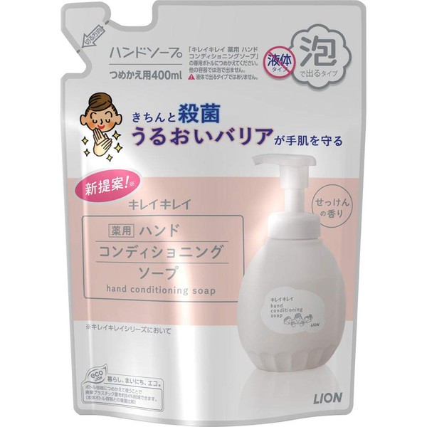 Kirei Kirei Medicated Hand Conditioning Soap, Refill, 13.5 fl oz (400 ml), Set of 6