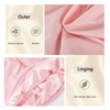 ZMD Silky Satin Lined Bonnet Sleep Cap, Silk Hair Wrap