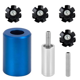 JINJUMEI Bicycle Fork Star Nut Adjustment Installer, Bicycle Installation Adjustment Repair Tool, Bicycle Fork Star Nut Setter for 22.2 25.4 28.6 mm and Most Bicycles