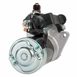 HCPAUELP Starter Motor 19068N, Compatible with 2010-2019 Nissan Armada/Titan/Pathfinder 5.6L, Infiniti QX56/QX80 5.6L, Replaces 23300-1CA0C & M001T30671, 9T 2.0KW CW 12V