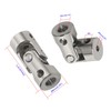 Ohamtes 4Pcs shaft diameter 2mm to 4mm universal coupling Rotatable
