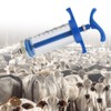Veterinary Syringe Plastic Steel Syringe 50ml For Animal Agricultural Poultry