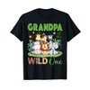 Grandpa Of The Wild One 1st Birthday Safari Family Matching