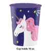 Trendware Unicorn Galaxy Plastic Cup, 12 ct
