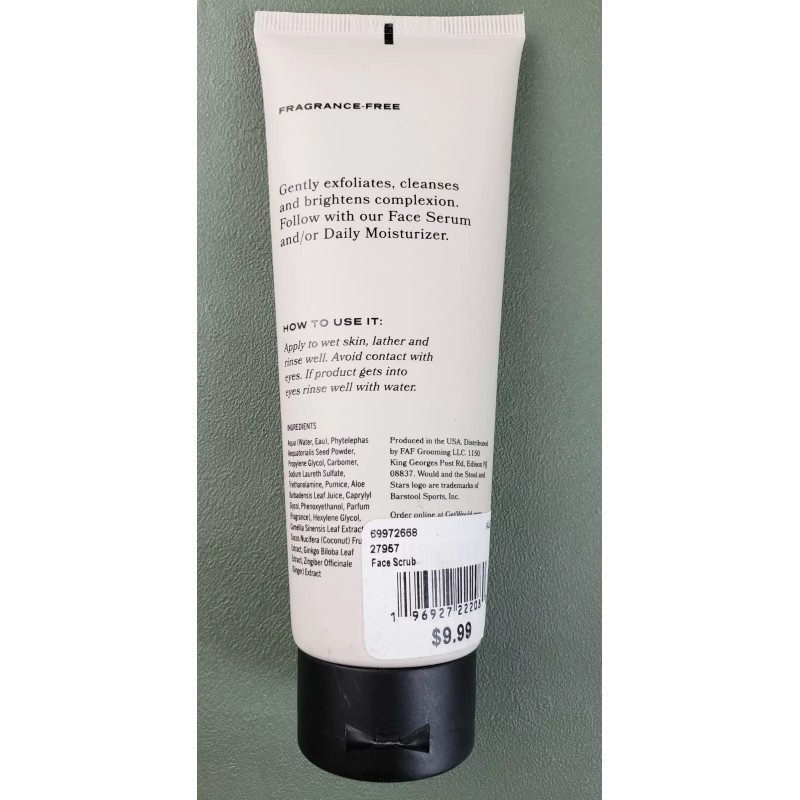 Would Barstool 3-Pc Would A Barstool Brand Face Wash, Scrub,