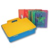Tupperware Vintage TupperToys Carrying Case & Complete Stencil Art Set