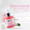 Vemare Cosmetics Tónico Facial De Rosas Con Coco Piel Hidratada