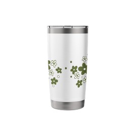 Vintage Pyrex Spring Blossom, Retro Kitchen Stainless Steel Insulated Tumbler