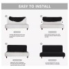 LEIKE Funda De Sofá Cama Protectora Cubre Salas Elástica 190-230cm