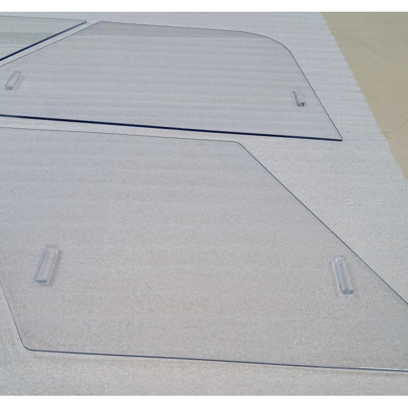 DAXCNC MG MGA NEW SIDE CURTAIN SLIDING WINDOWS SET 1956-1962