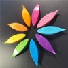 POFET Tatting Shuttles Weaving Machine Ships Plastic Colourful Tatting Shuttle