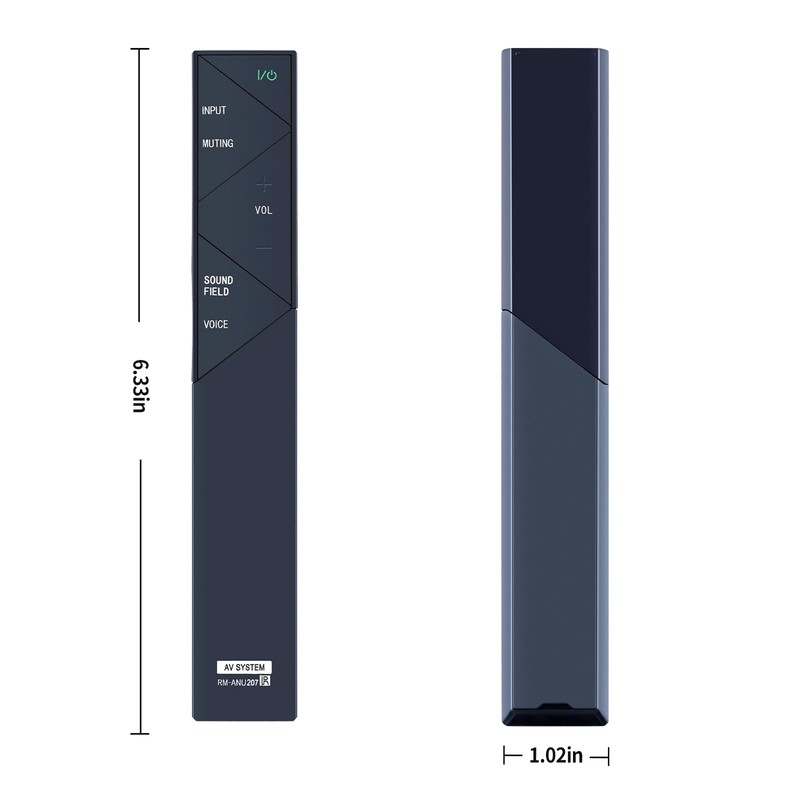 RM-ANU207 Replacement Remote fit for Sony Audio Video Receiver HT-XT1
