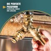 Poppstar Hose Connector 1 1/4 Inch Brass (Including Union Nut