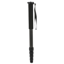 C-333 Carbon Fiber Portable Outdoor Telescopic Monopod Tripod Mountaineering Cane for DSLR Camera