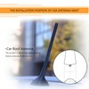 (Car Roof Antenna Mast) Automobile FM AM Vehicle Short Antenna