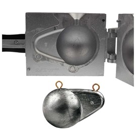 Do It Mold Downrigger Ball Sinker Size 8 lb. Do it Mold (3425) Cavities 1 Total 8 Pound Down Rigger Sinker