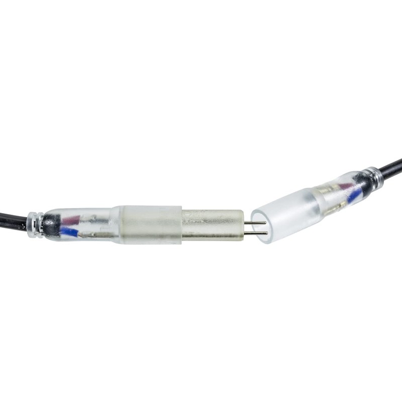 1/2 Inch Rope Light Male to Male Connector