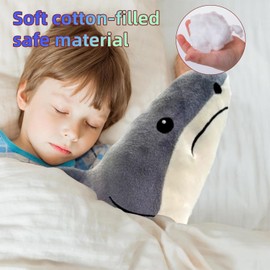 Peluche Tiburón Cómico con Zapatos,Tralalelo Tralala Peluche,Tralalelo Tralala Italian Brainrot Meme,Juguete Suave Anti-Estrés,Regalo Divertido para Adultos y Niños,Decoración de Hogar (Tiburón)