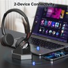 Beebang Bluetooth Headset with Microphone for PC, Wireless Headset with