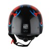 1Storm Motorcycle Half Face Helmet Mopeds Scooter Pilot with Retractable