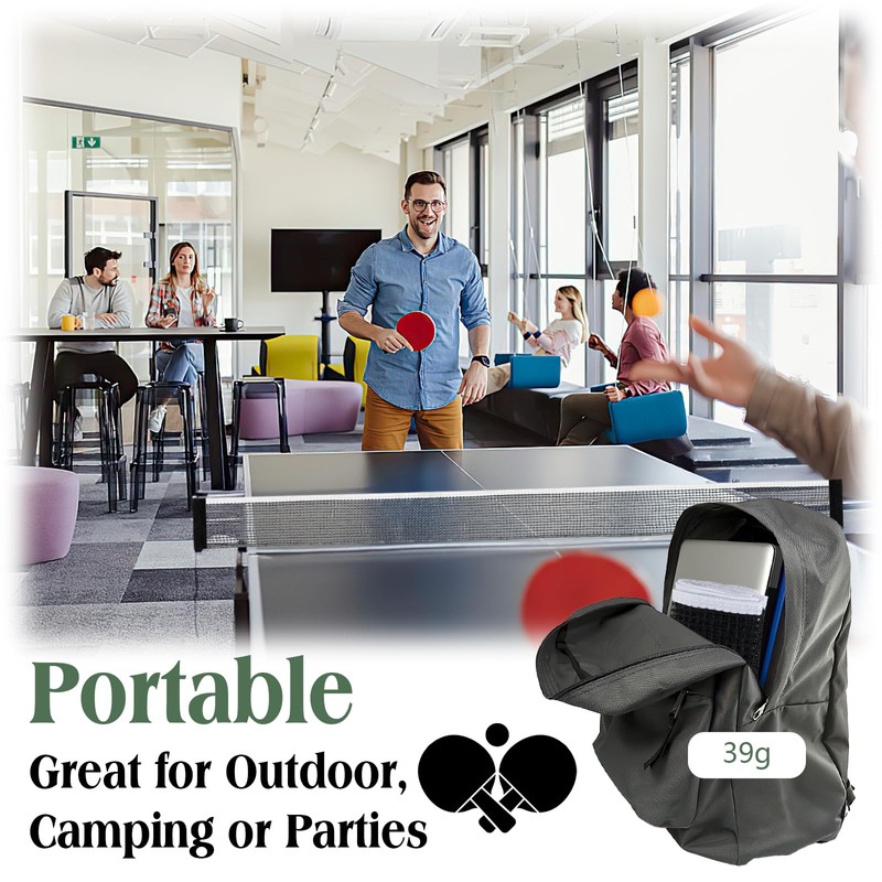Rete da ping pong in poliestere, rete di ricambio, 180