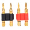 Banana Plug, 2Pcs Stackable Banana Male Plug Banana Plug 2