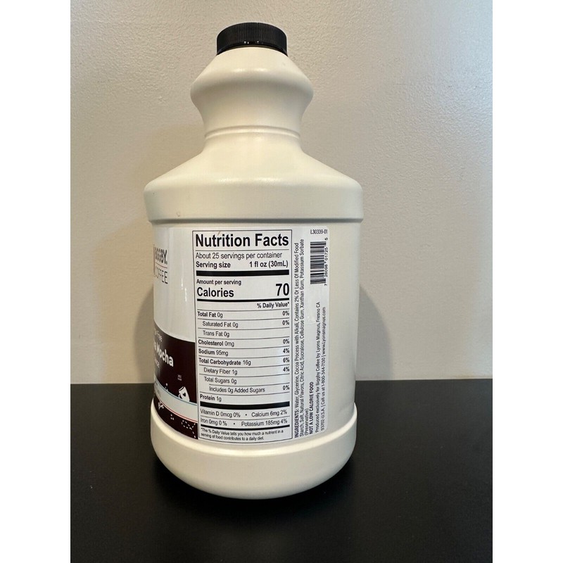 BIGGBY COFFEE SUGAR-FREE MOCHA MOCHA SYRUP UNOPENED BRAND NEW 64