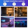 Muzata 10Pack 3.3FT/1M Plus-Size LED Channel System for Waterproof LED