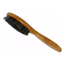 Lux-z Cepillo Cabello Cerdas Genuinas De Jabalí En Madera Cedro