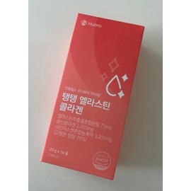 Huons N [휴온스N] 탱탱 엘라스틴 글루타치온 콜라겐 젤리 2주분, 14포 1박스