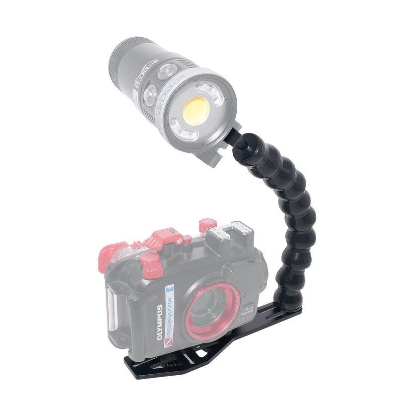 Nitescuba AS062 Underwater Camera Tray Diving Handle Bracket Grip for