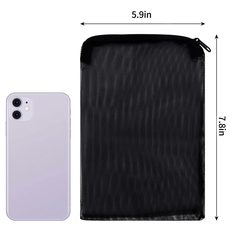 DEPEPE 10pcs 7.8 x 5.9 Inch Aquarium Filter Media Bags