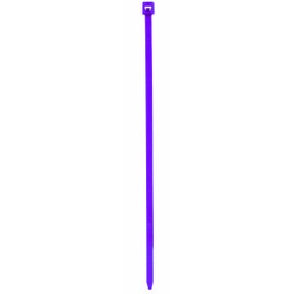 Aviditi 5 1/2" Nylon Cable Ties, Purple, 40 lb. Strength.14" Width, Tamper Proof Zip Ties, Self Locking, Bundle and Organize Wires/Cables in Warehouse, Garage, Home or Office, Case of 1000