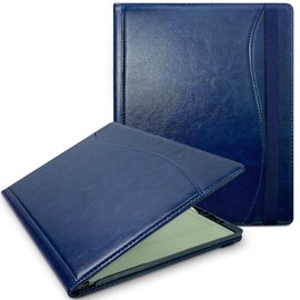 E NET-CASE Case for Remarkable Paper Pro Tablet 11.8 inch (2024 Released) - New Business Design Upgraded Leather Cover for Remarkable Paper Pro Digital Paper with Stand & Pen Holder (Deep Blue)