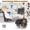 Office Chair Caster Wheels (Set of 5),Heavy-Duty Chair Wheels Support