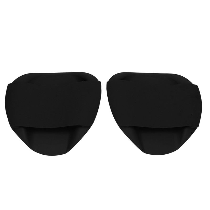 Swim Training Paddle Black PP Silicone Ergonomic Shape Swim Training