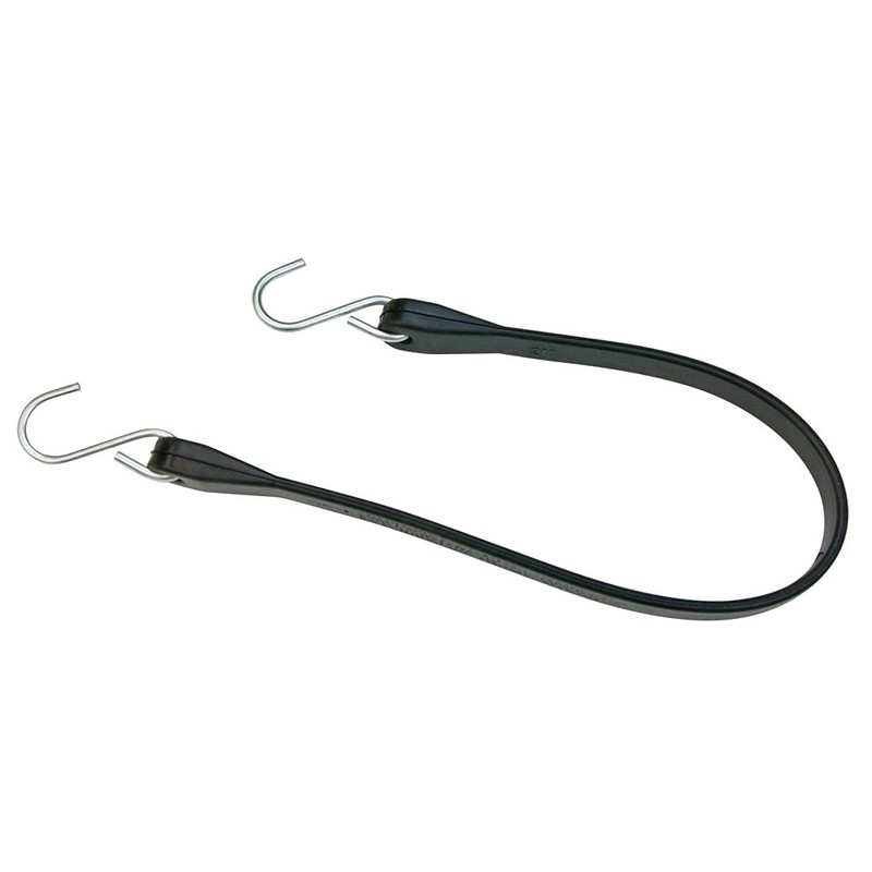 USA Tarp Straps with Crimped Hooks - 10 Inch -