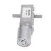 25kg.cm DC Gear Speed Reduction Motor Double Shafts Self Locking