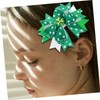 Baluue Cute Shamrock Hair Clips for Patrick's Day Multi-layer Bow
