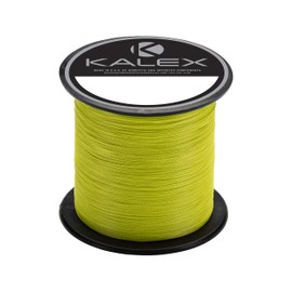 Kalex Kbqs40-Hvy Braid 500 Metros de Alta Visibilidad Amarillo